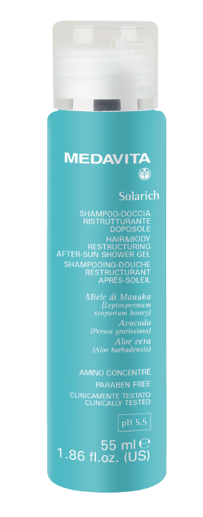 Medavita Solarich Hair and Body Refreshing After Sun Shampoo &amp; Shower Gel
