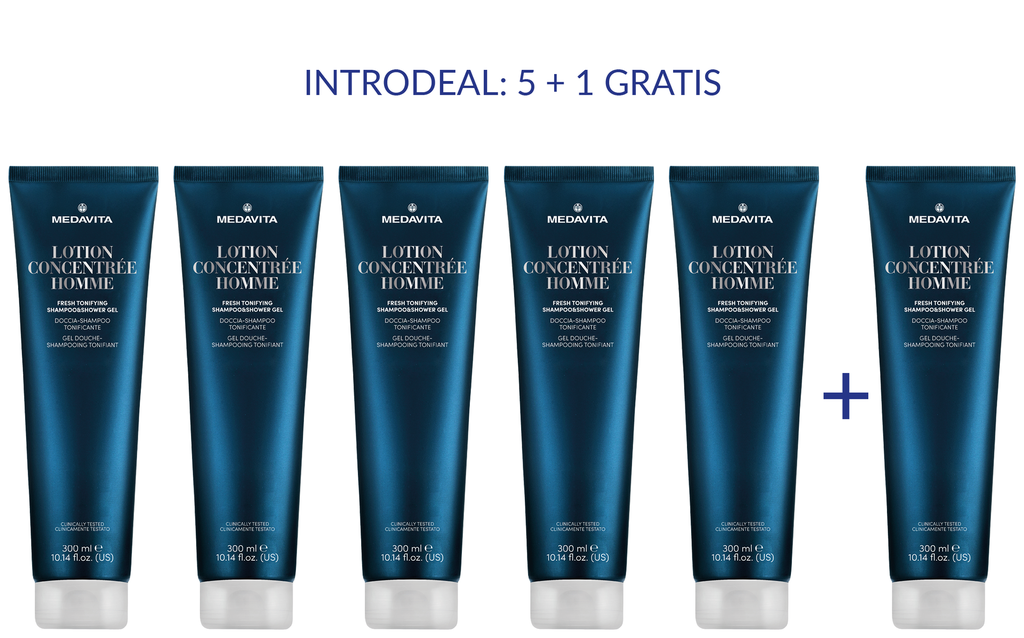 Medavita Lotion Concentrée Shampoo & Shower Gel 300 ml 5+1 GRATIS