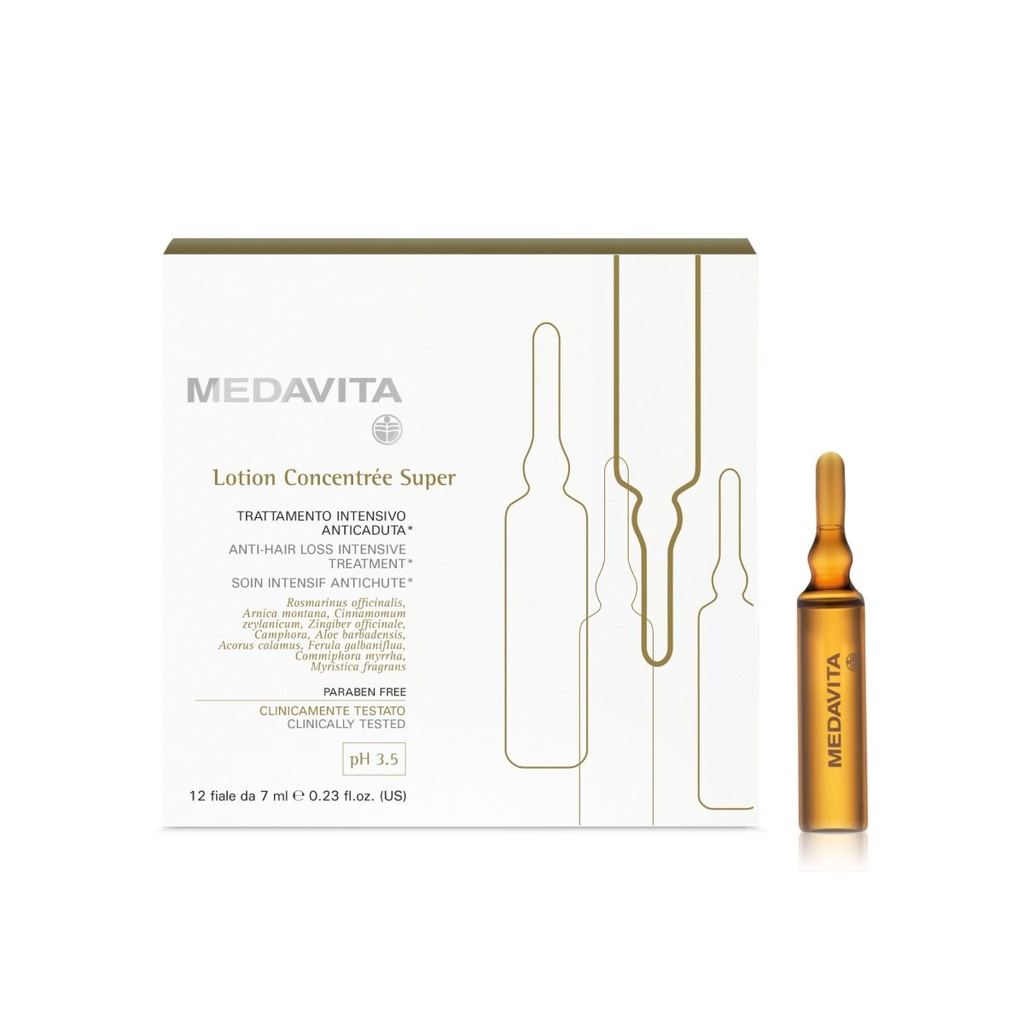 Medavita Lotion Concentrée Anti-Hairloss Intensive Treatment Super Ampoules  12st.