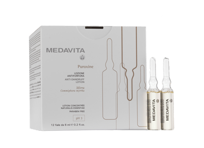 Medavita Puroxine Anti Dandruff Treatment Ampoules 12pcs.