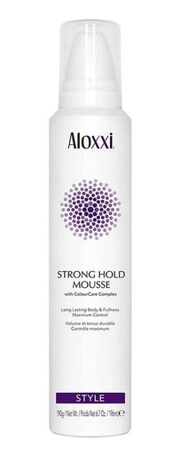[01008-STSHM198] Aloxxi Style Strong Hold Mousse 